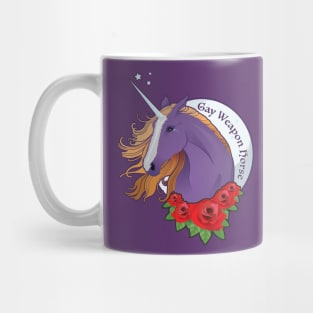 Gay Weapon Horse Mug